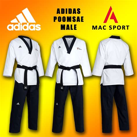 baju taekwondo adidas|adidas taekwondo premium poomsae.